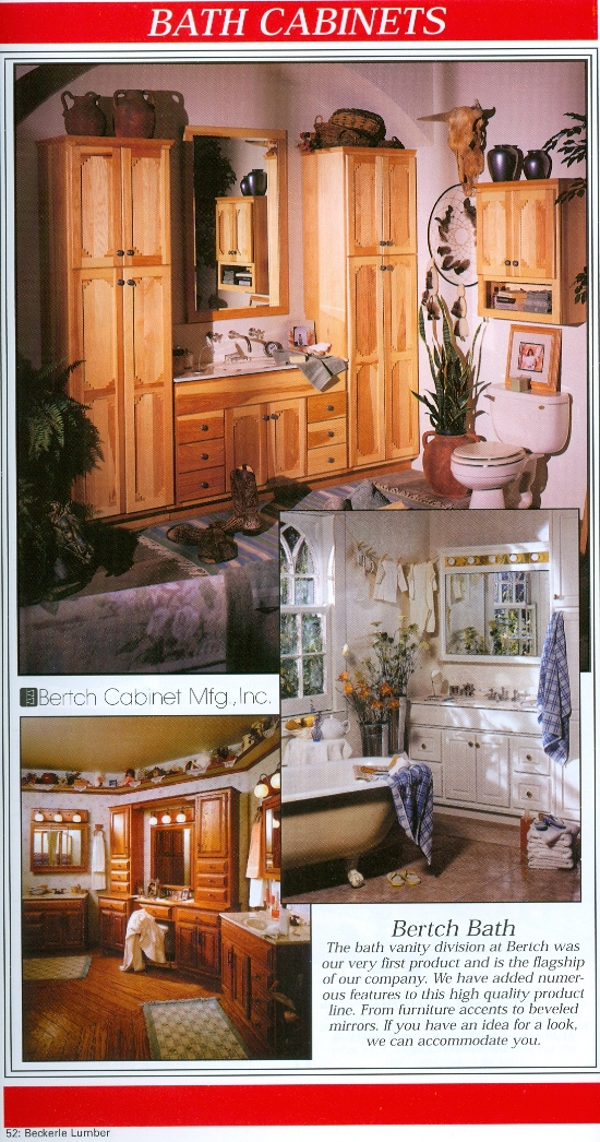 Beckerle Lumber Source Book - Bertch Bath Cabinetry