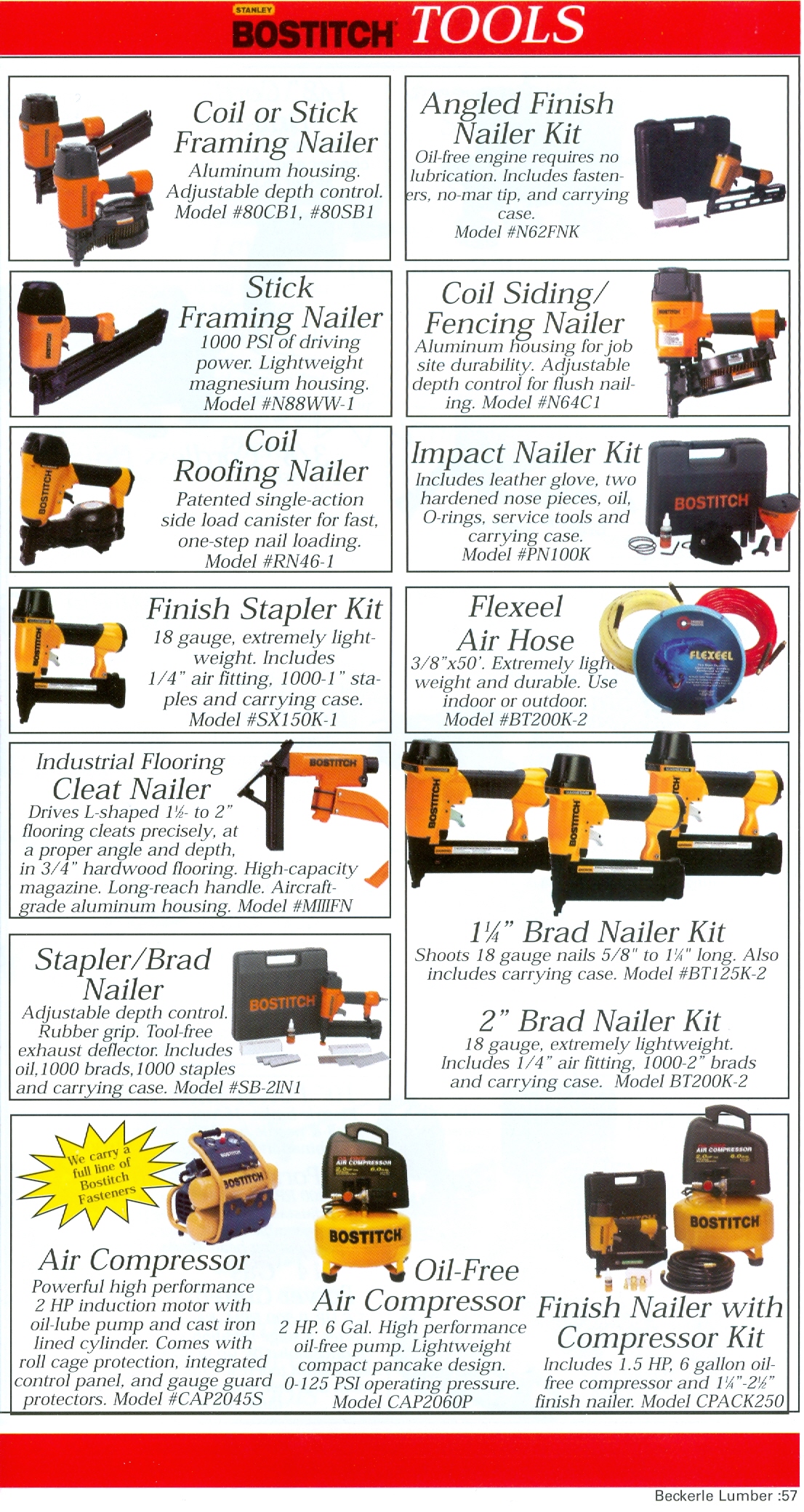 Beckerle Lumber Source Book - BOSTITCH