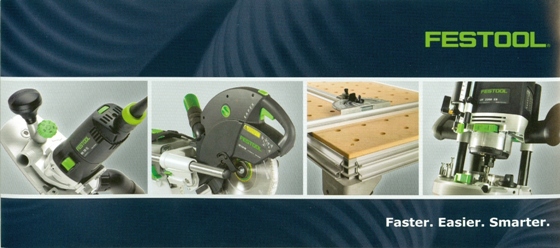 FESTOOL in STOCK at BECKERLE LUMBER Supply Co Inc.
            Unmistakably the best tools you'll ever own.

            - in stock