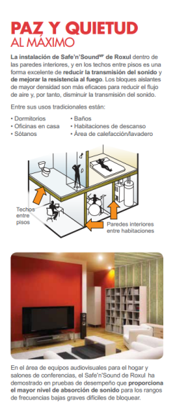 Roxul SAFE-N-SOUND
 
 
<A href=