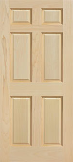 Time for A New SOLID PINE Interior Door? Beckerle Lumber is your Door Store.