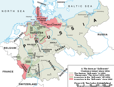 Hesse Germany circa 1859