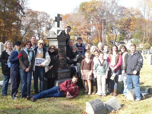 BECKERLE FAMILY PLOT @St Catherine's Blauvelt NY
         150th Anniversary Party - Nov 3rd 2009