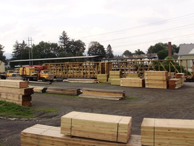 Beckerle lumber - getting lumber in direct from the mills
