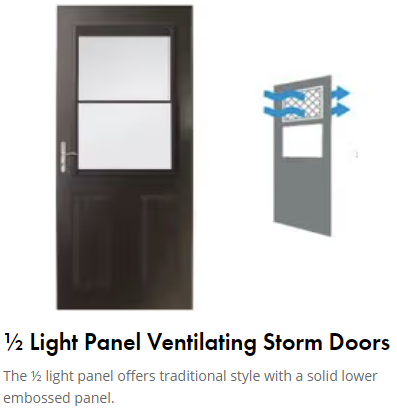 1/2 Light Panel Ventilating