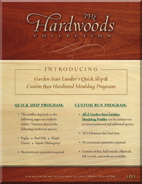 Page 103 Garden State Moulding Catalog